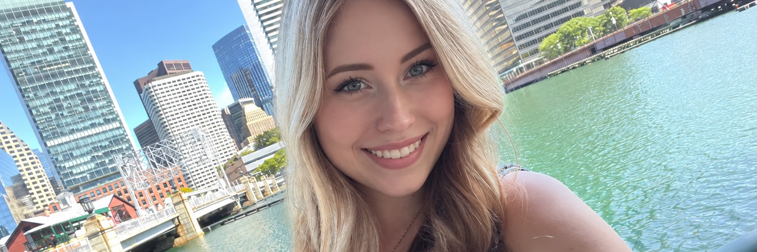 A sunny waterfront view